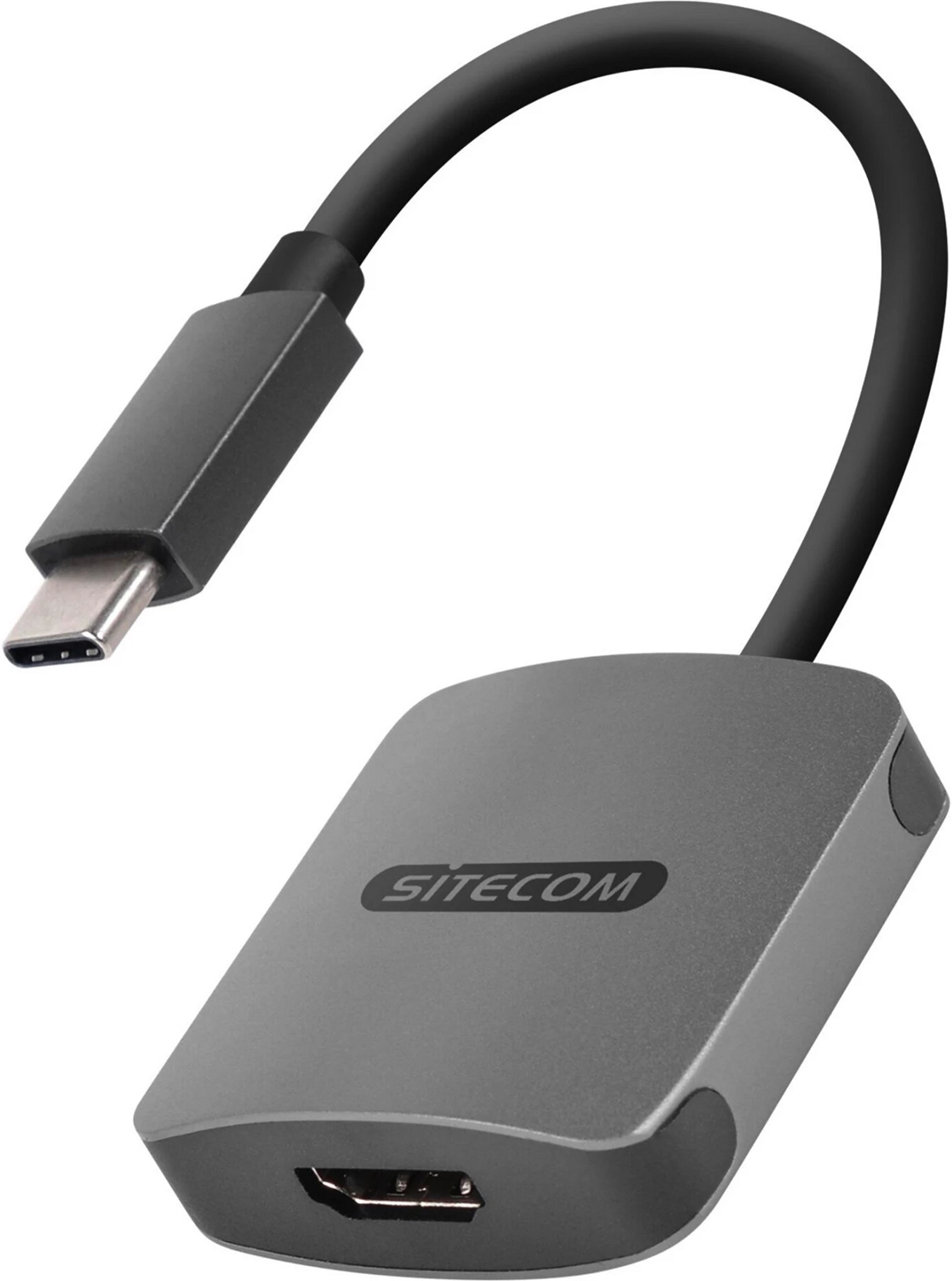 Адаптер Sitecom USB-C to HDMI Adapter with USB-C Power Delivery